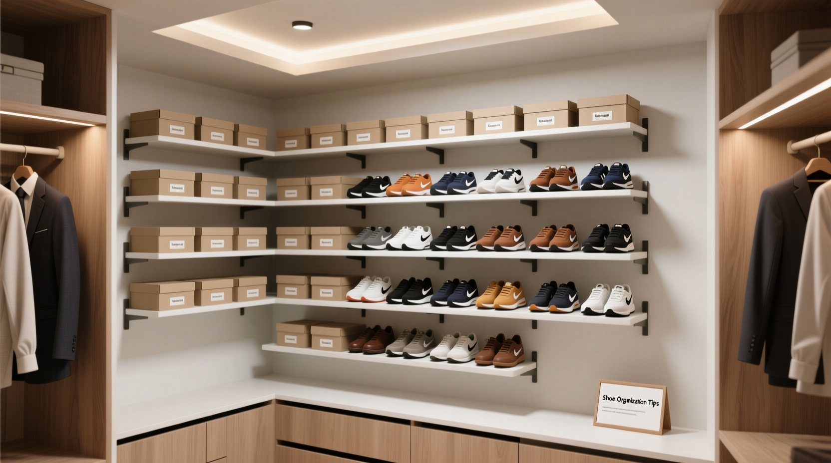 maximize space and style expert tips on how to organize a shoe rack efficiently