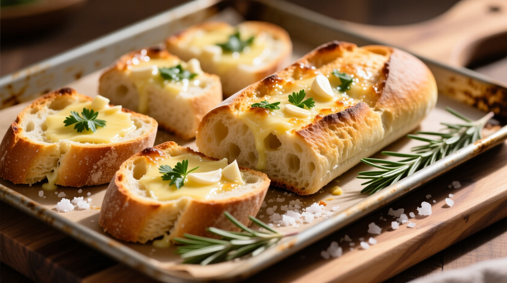 garlic bread recipe oven