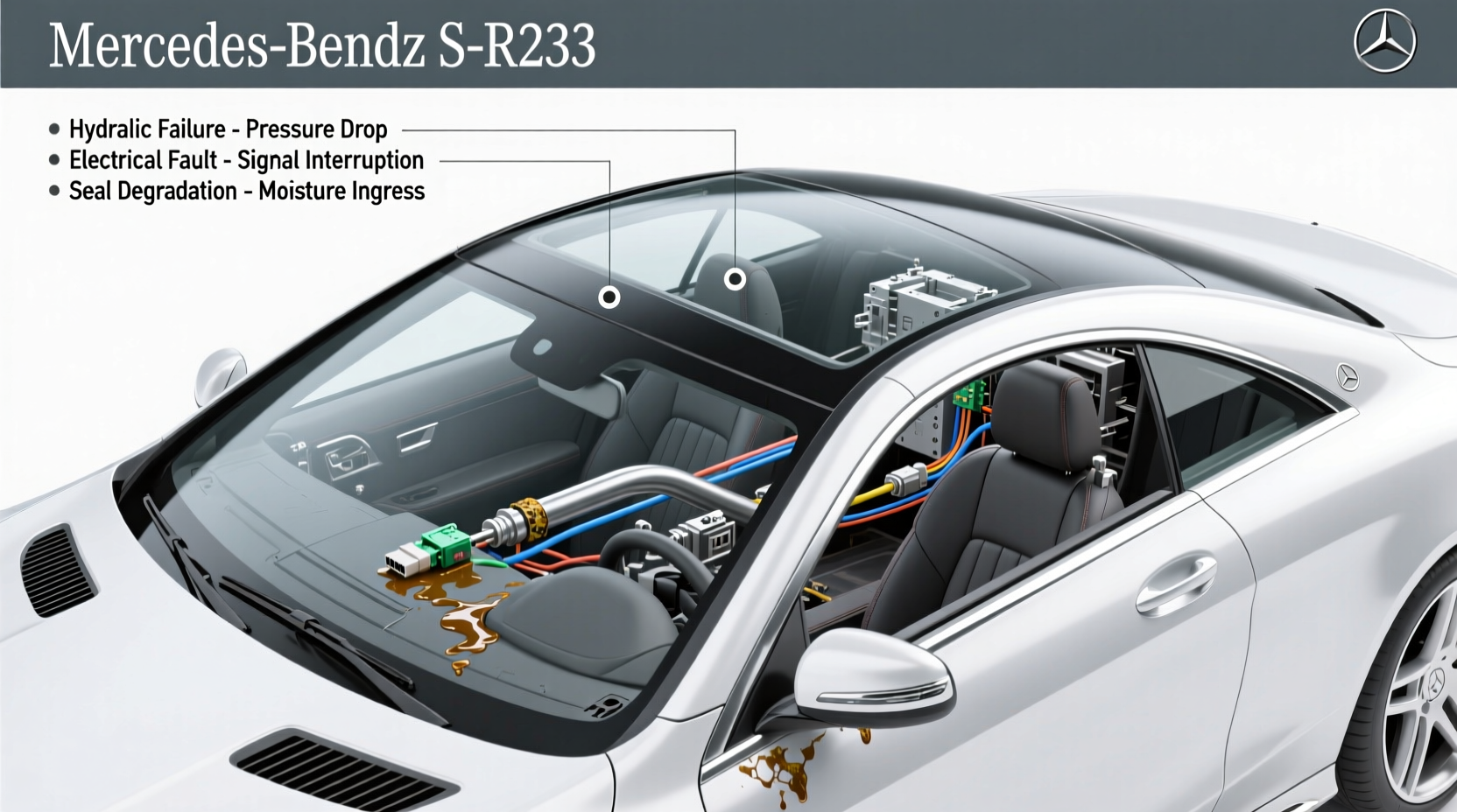 r230 roof failure reasons