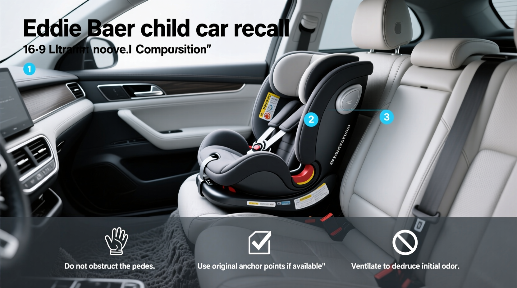 eddie bauer child car seat recall