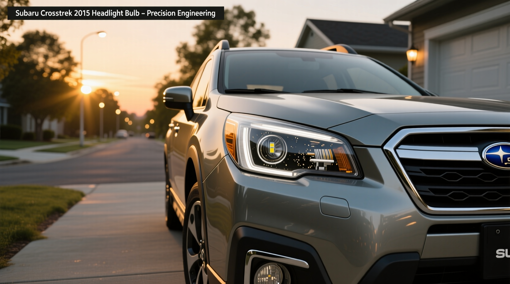 2015 subaru crosstrek headlight bulb guide