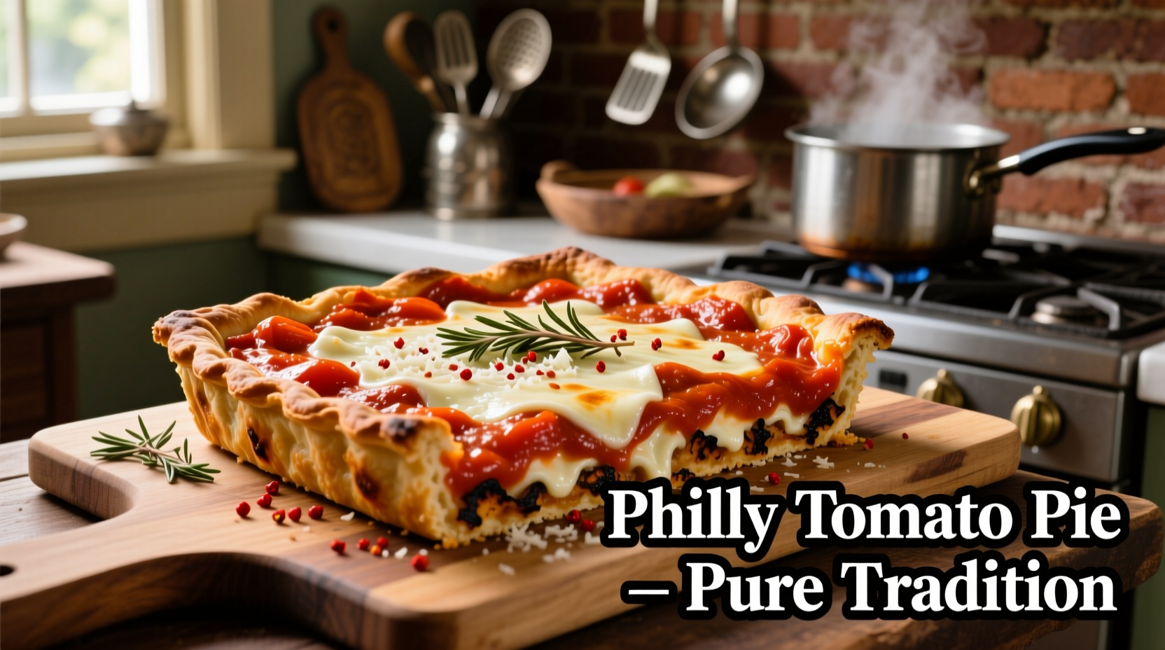 Philly Tomato Pie: History, Characteristics & Authentic Preparation