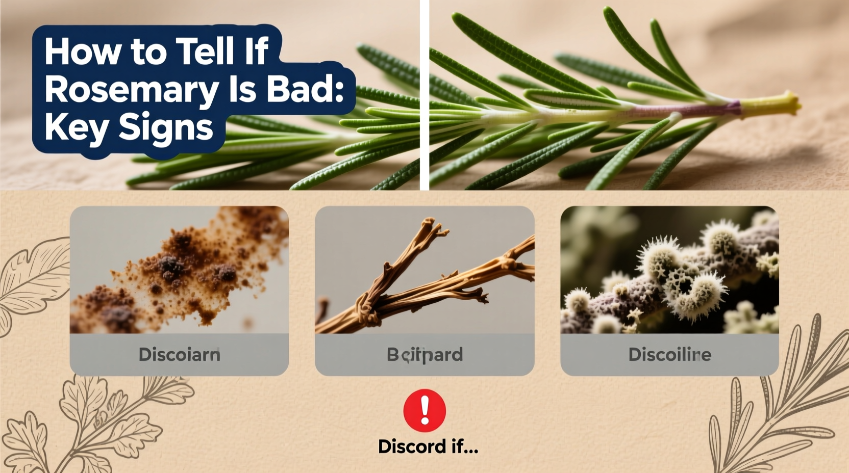 How to Tell If Rosemary Is Bad: Key Signs