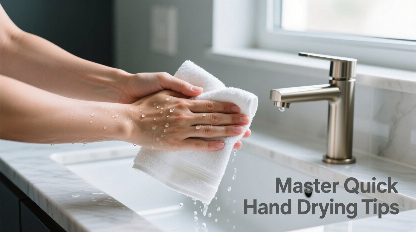 mastering quick hand drying tips for using an absorbent hand towel effectively