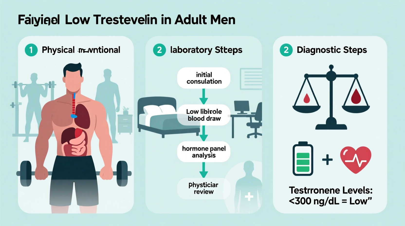 how to recognize and confirm low testosterone key signs and effective diagnosis steps