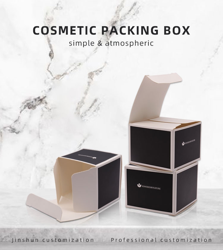 5ml 10ml 15ml 20ml 30ml 50ml 100ml dropper essential oil bottle packing art coated paper black paper boxes for bottle