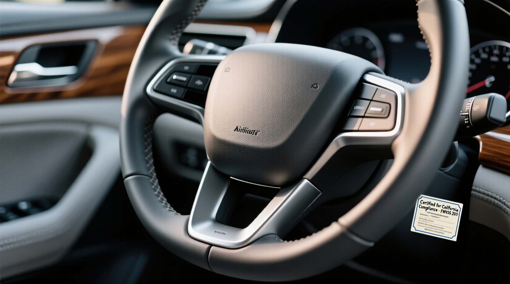 ca airbag wheel legality