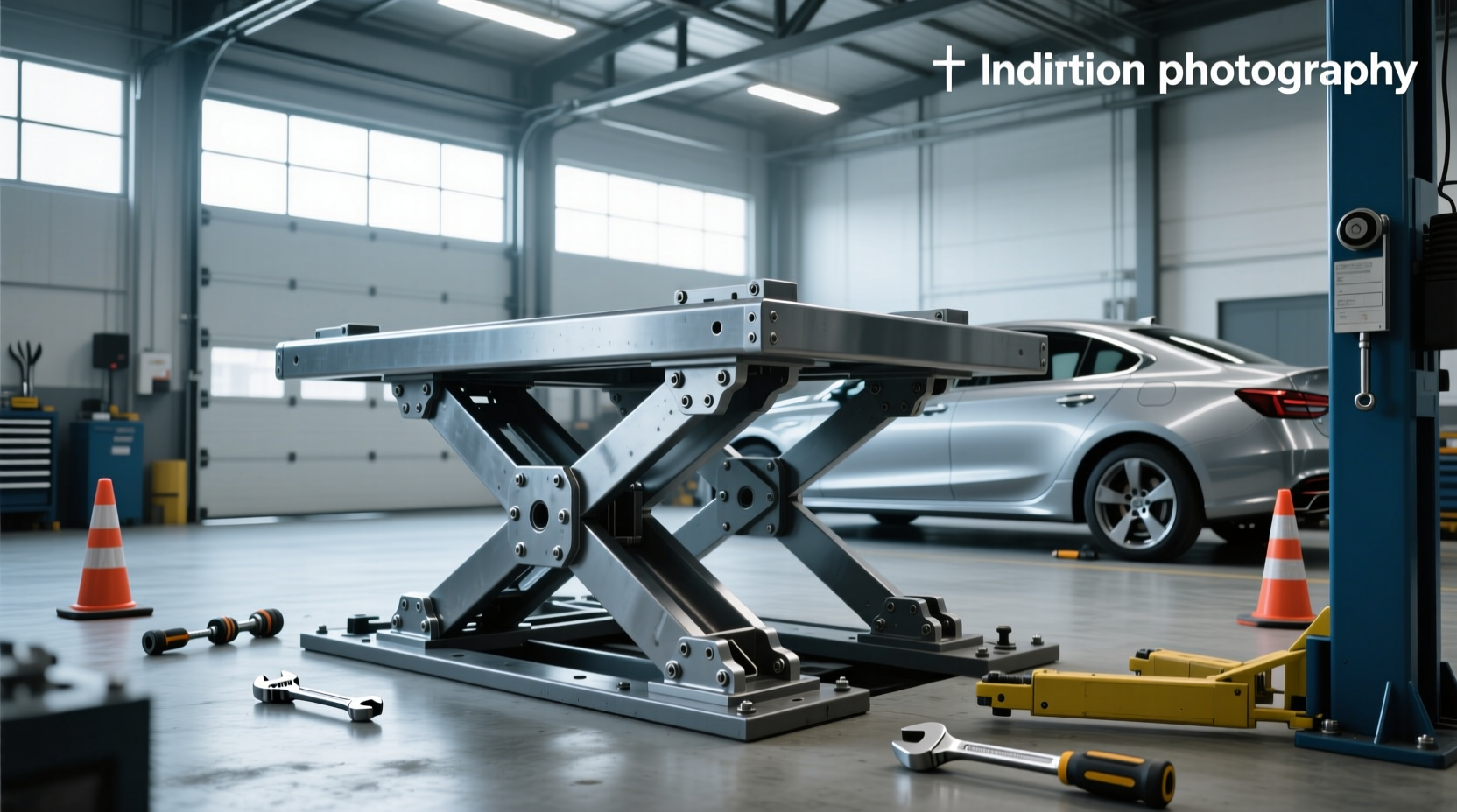 2 post lift base plate extension guide