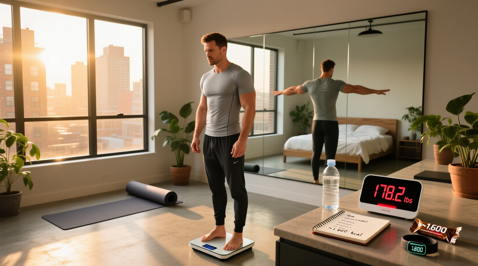 3 weeks calorie deficit no weight loss