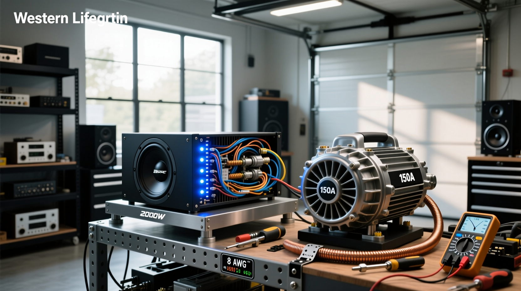 What size alternator for a 2000 watt amp? A practical guide