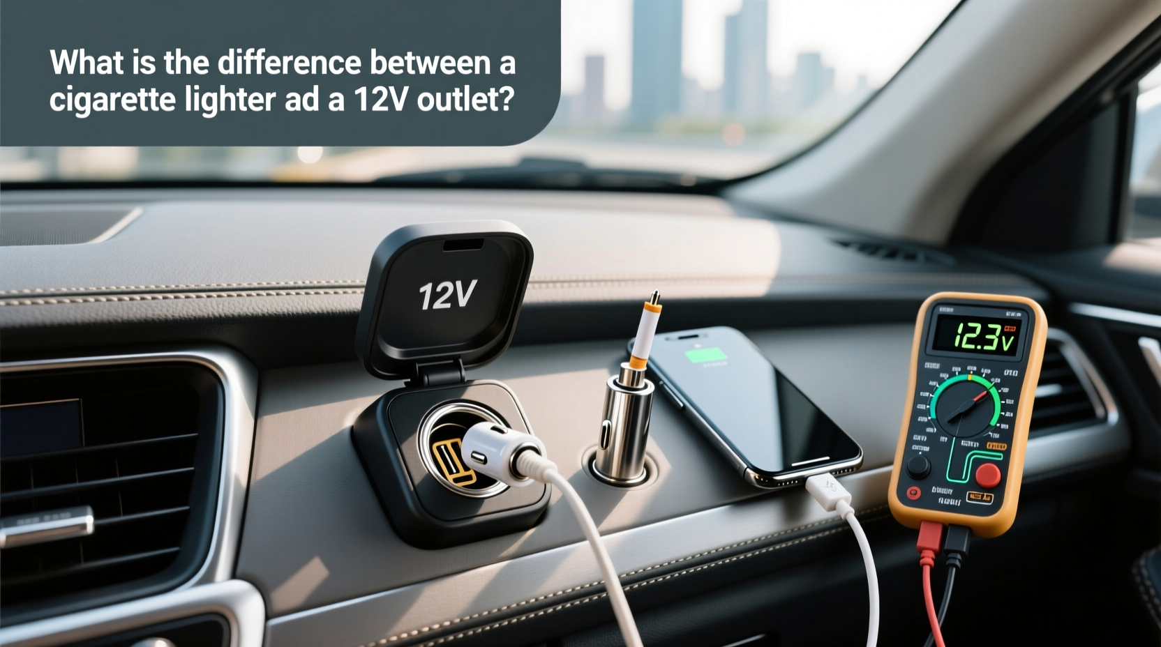 12v outlet vs cigarette lighter key differences buying tips
