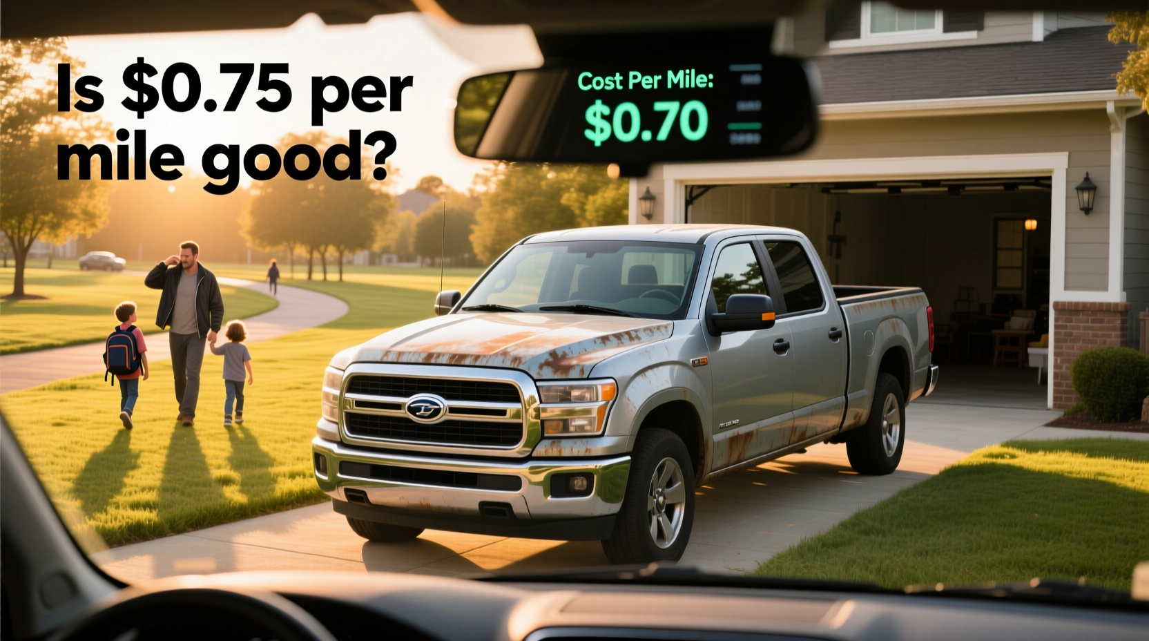 $0.70/mile for a pickup fair or not 