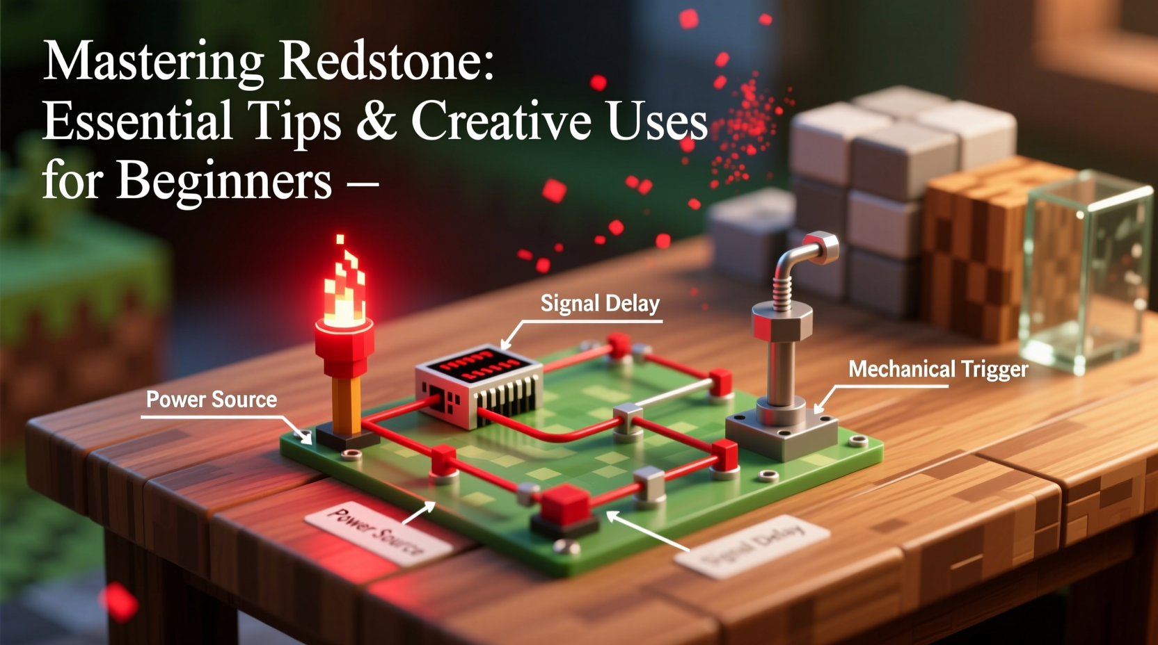 mastering redstone in minecraft essential tips and creative uses for beginners
