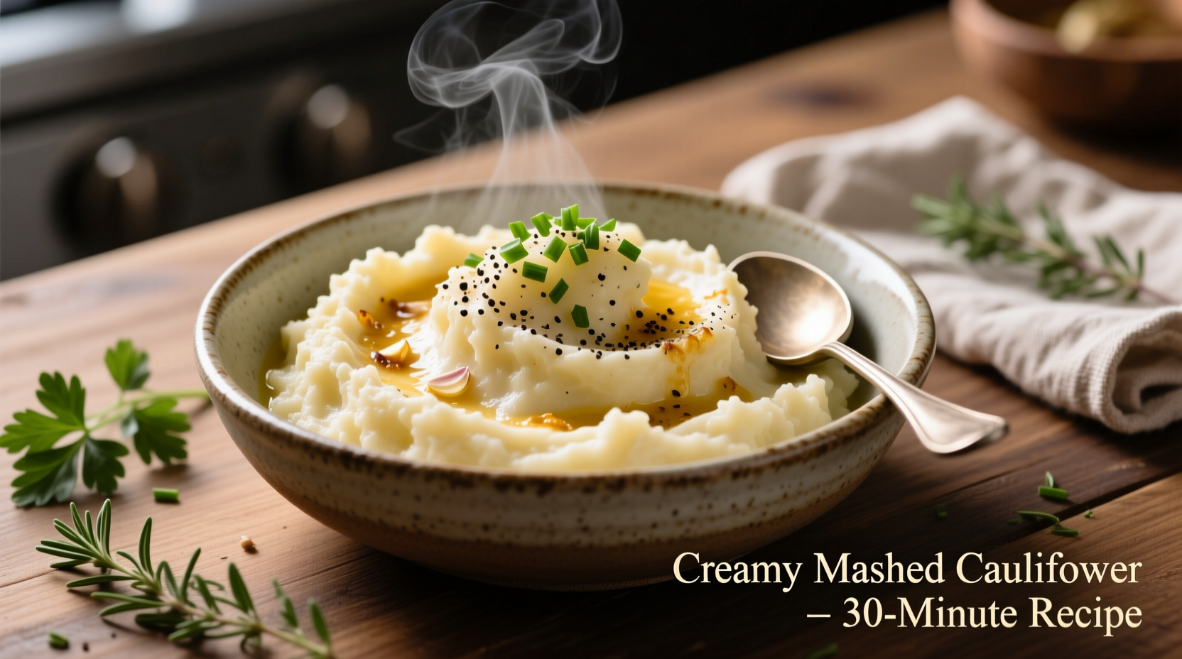5 Mashed Cauliflower Recipes: Creamy Low-Carb Alternative