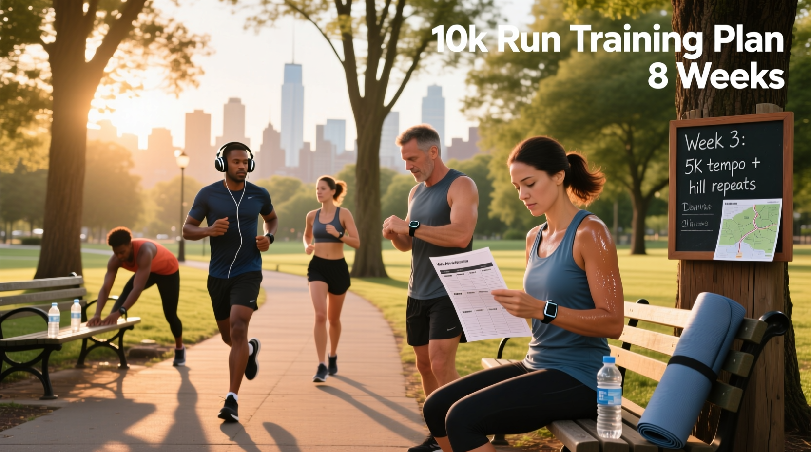 8 week 10k run training plan