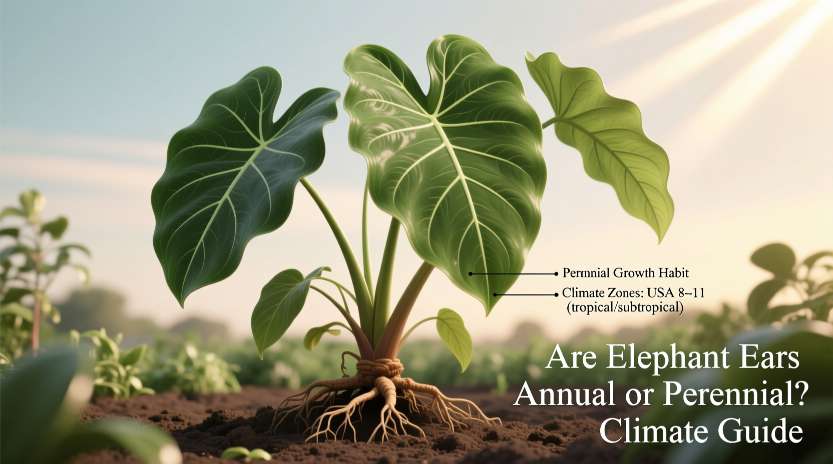 are elephant ears annual or perennial