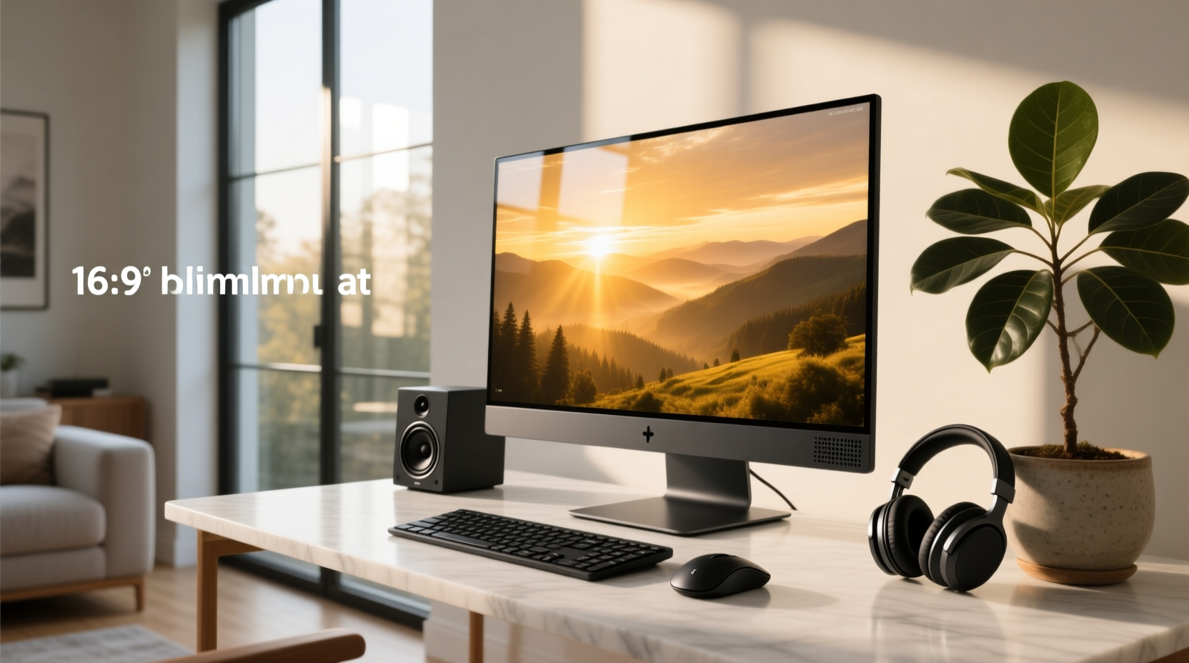 monitor with speaker