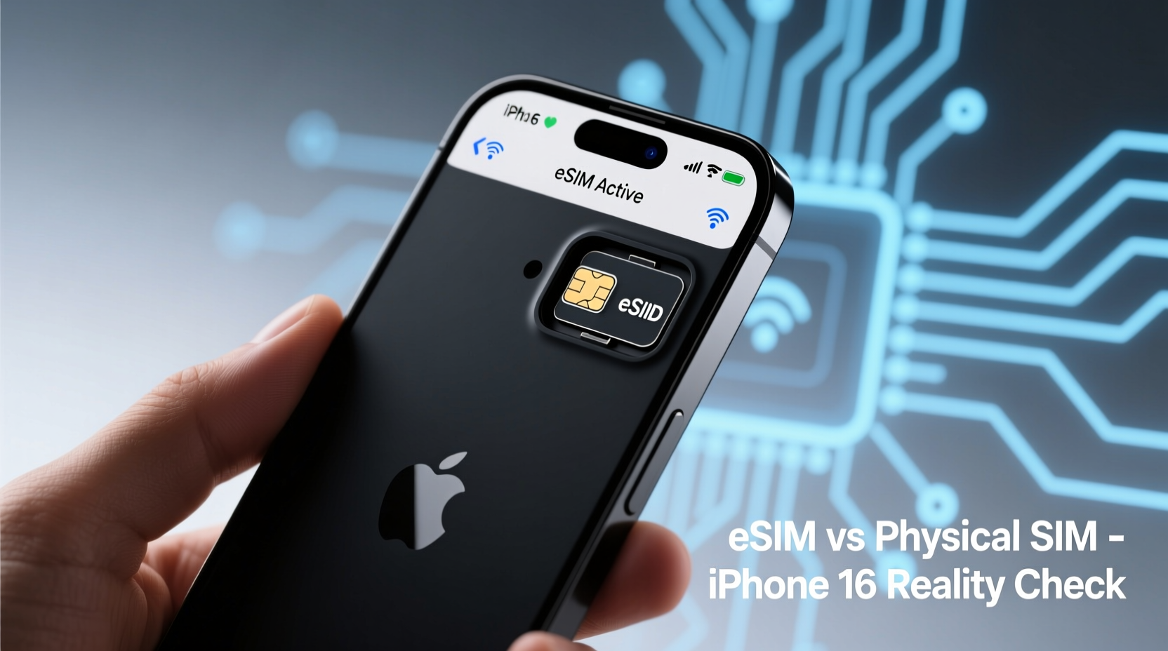 iphone 16 is esim actually better than using a physical sim card