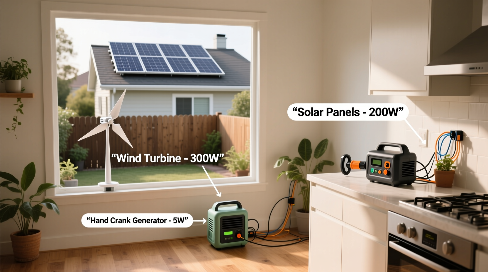 simple and practical ways to generate your own electricity at home