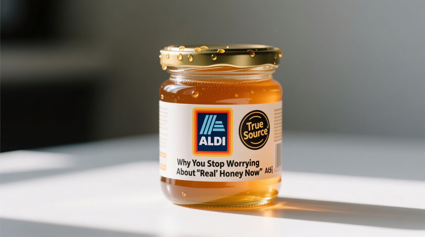 2025 summer breakfast honey jar showing True Source seal for grocery shoppers