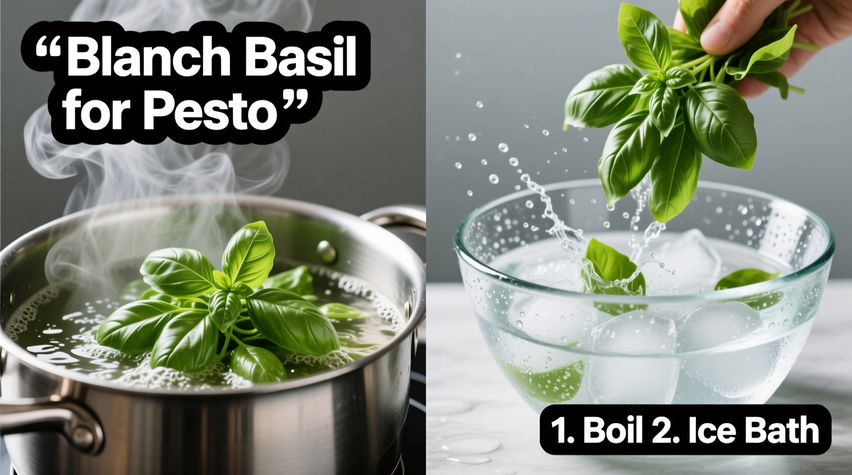 How to Blanch Basil for Pesto: Step-by-Step Guide