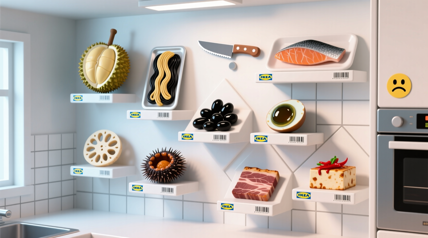 master nine hard to eat foods with these ikea style gui