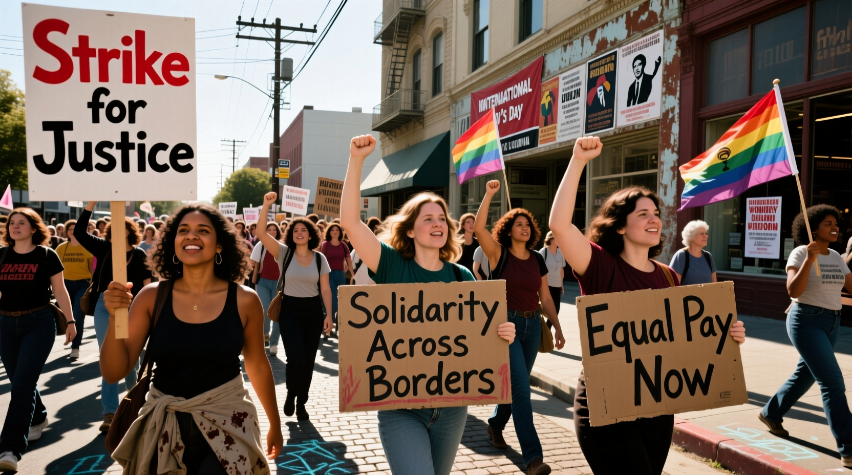 international womens day strike oakland