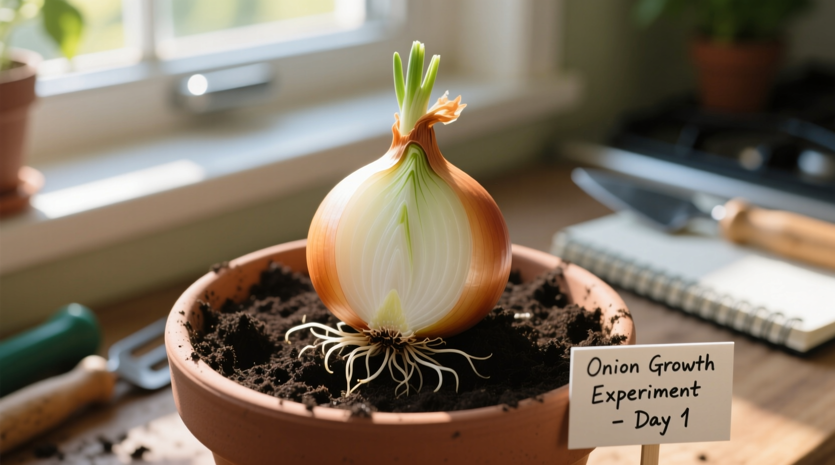 can you grow an onion from an onion