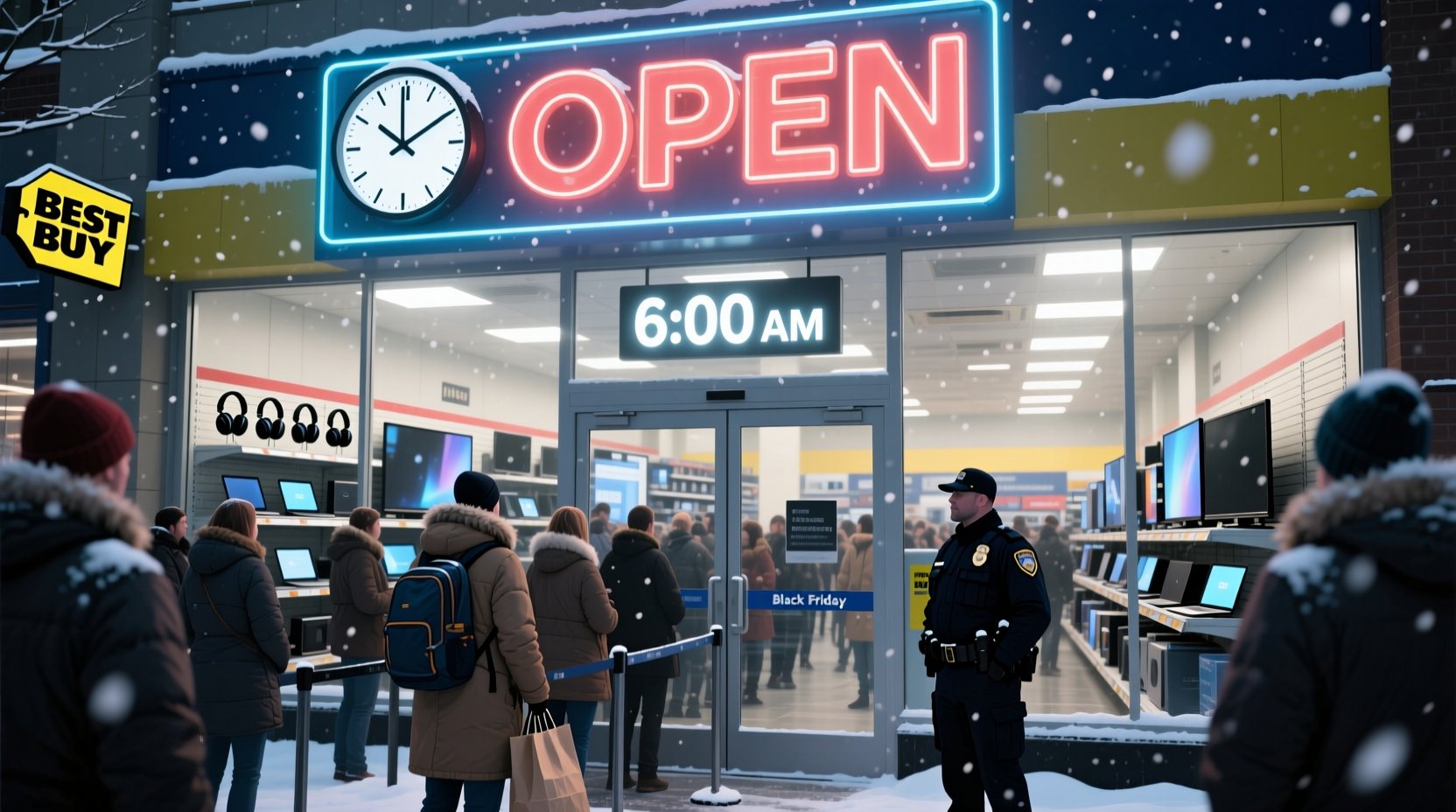 what time is best buy open on black friday