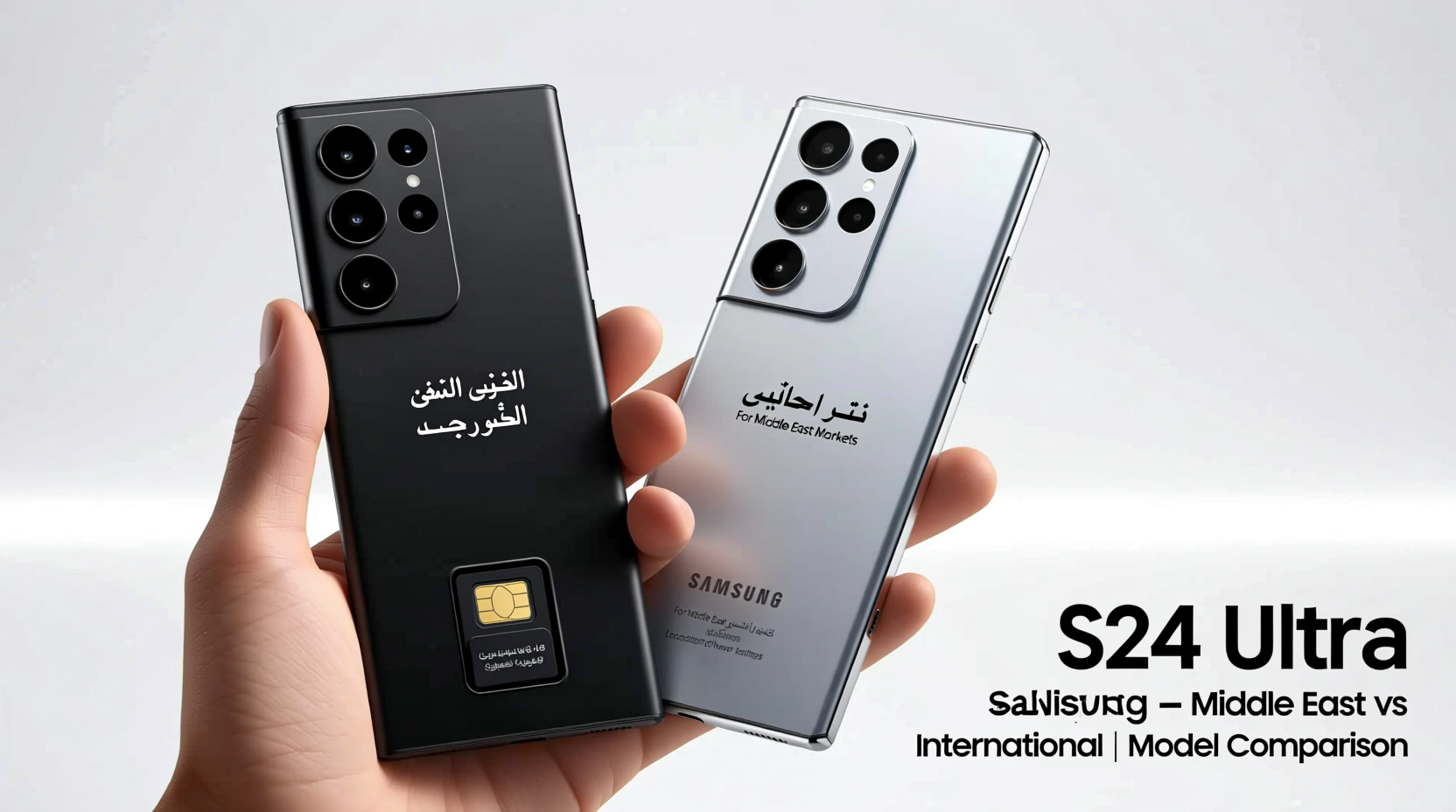 samsung s24 ultra is the middle east version actually any different from the international one