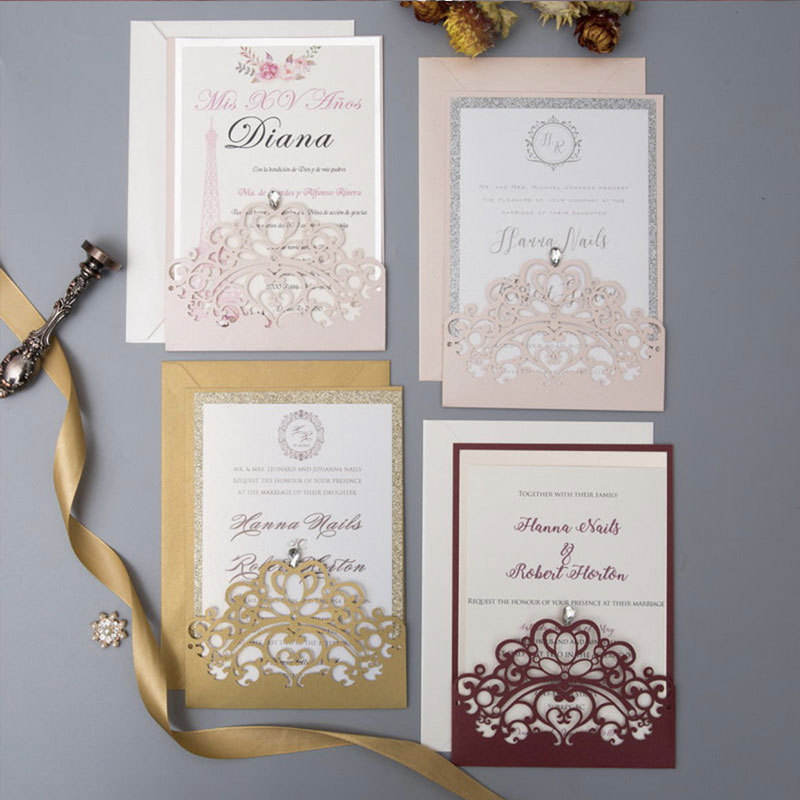 wedding invitation size