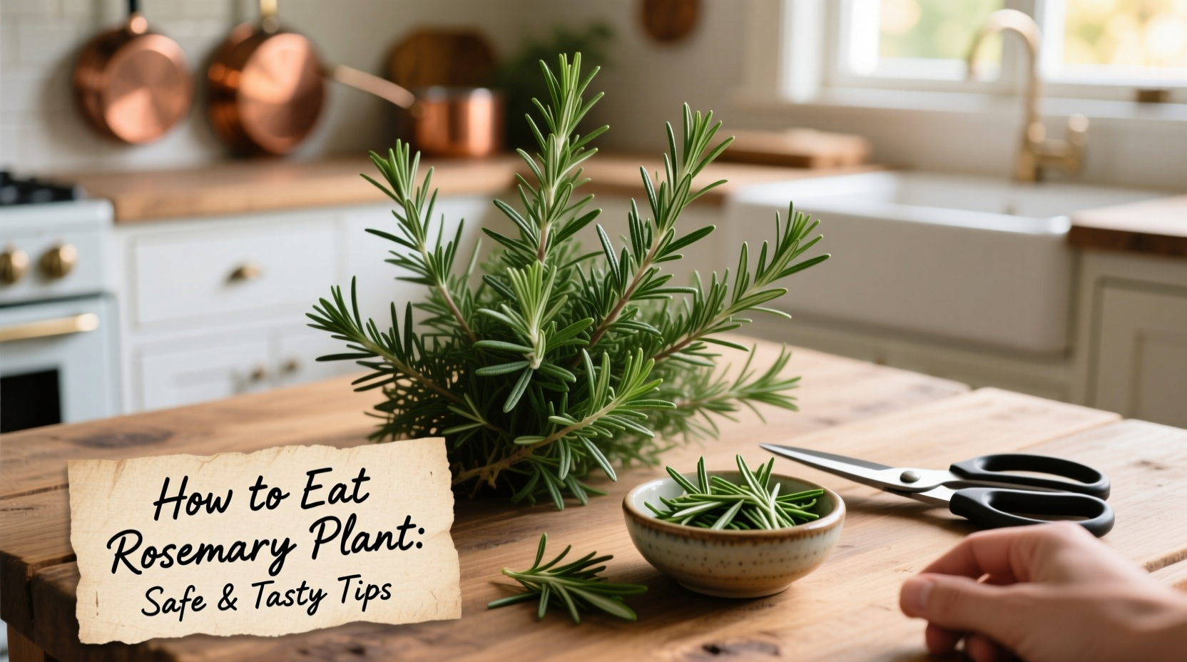 how to eat rosemary plant