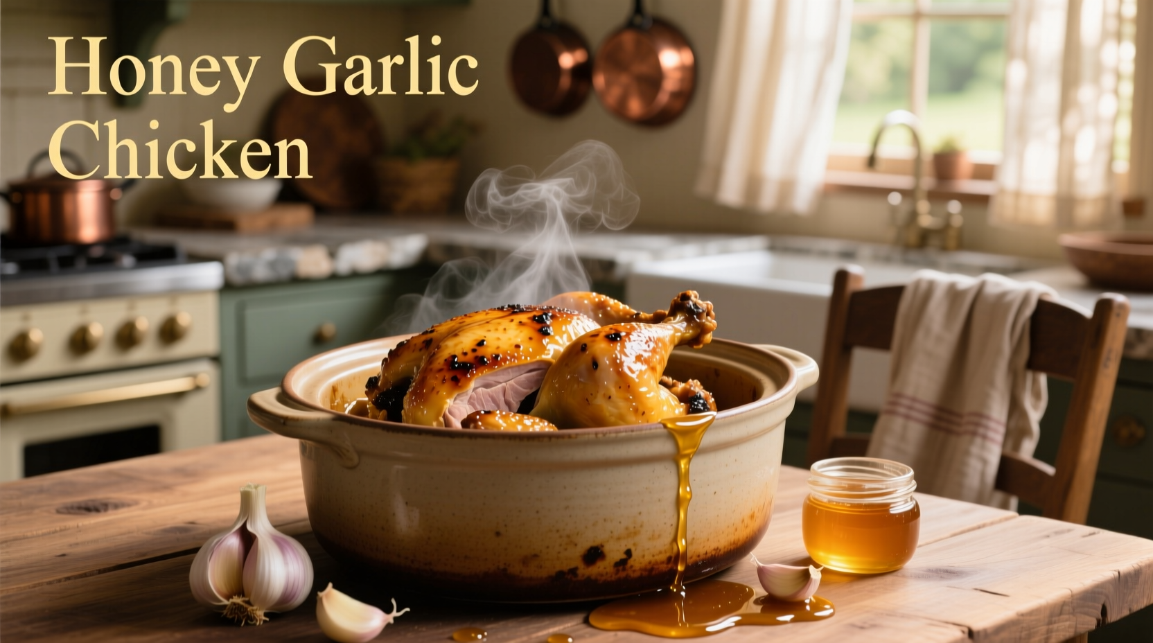 Perfect Garlic Honey Crock Pot Chicken Recipe (4 Hours)