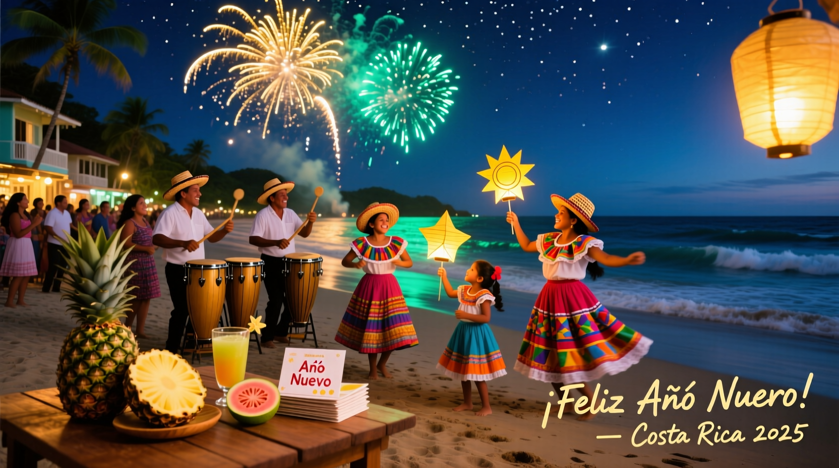 how costa rica celebrates new year