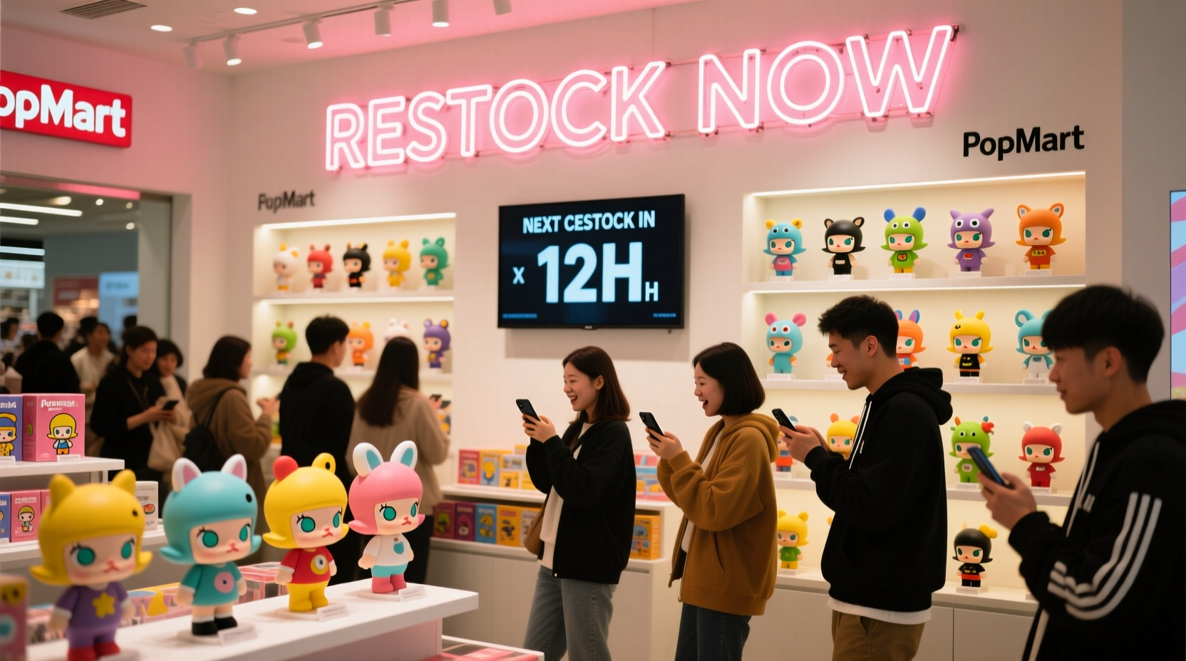 does popmart restock