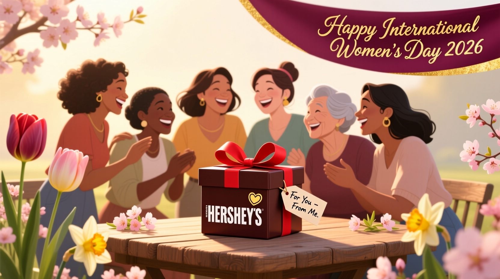 womens day hershey