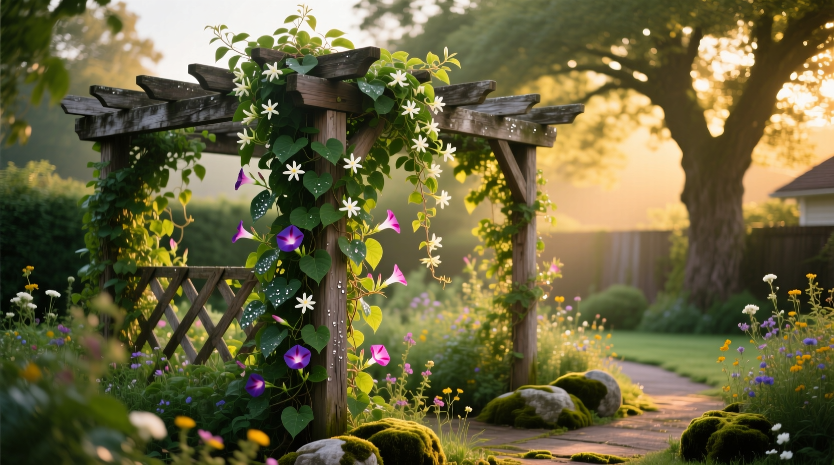 Climbing Plants for Any Trellis, Pergola, or Fence