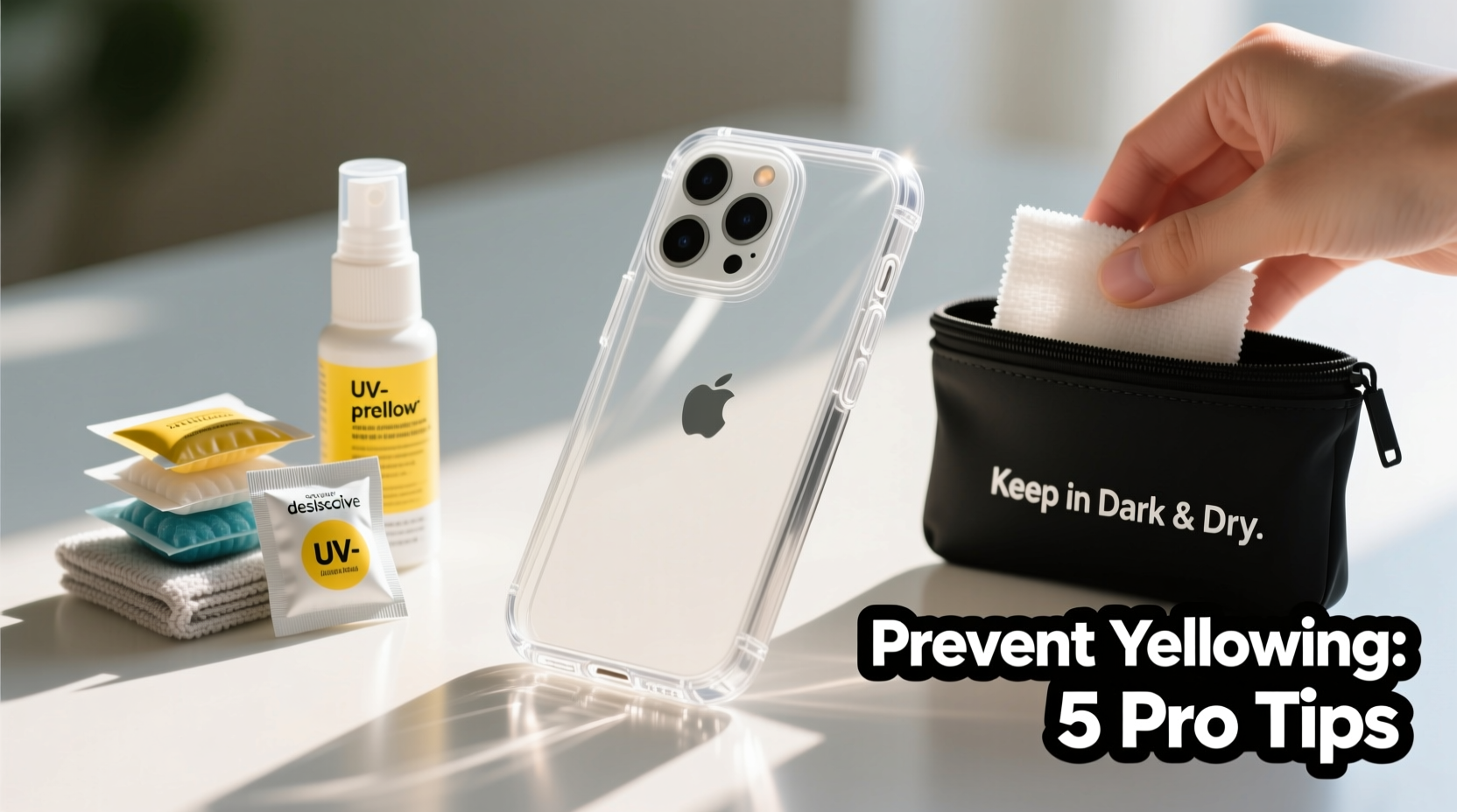 effective tips to prevent phone case yellowing and keep it clear longer