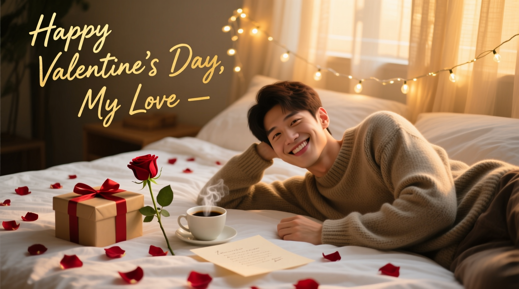 how to spoil your boyfriend on valentines day