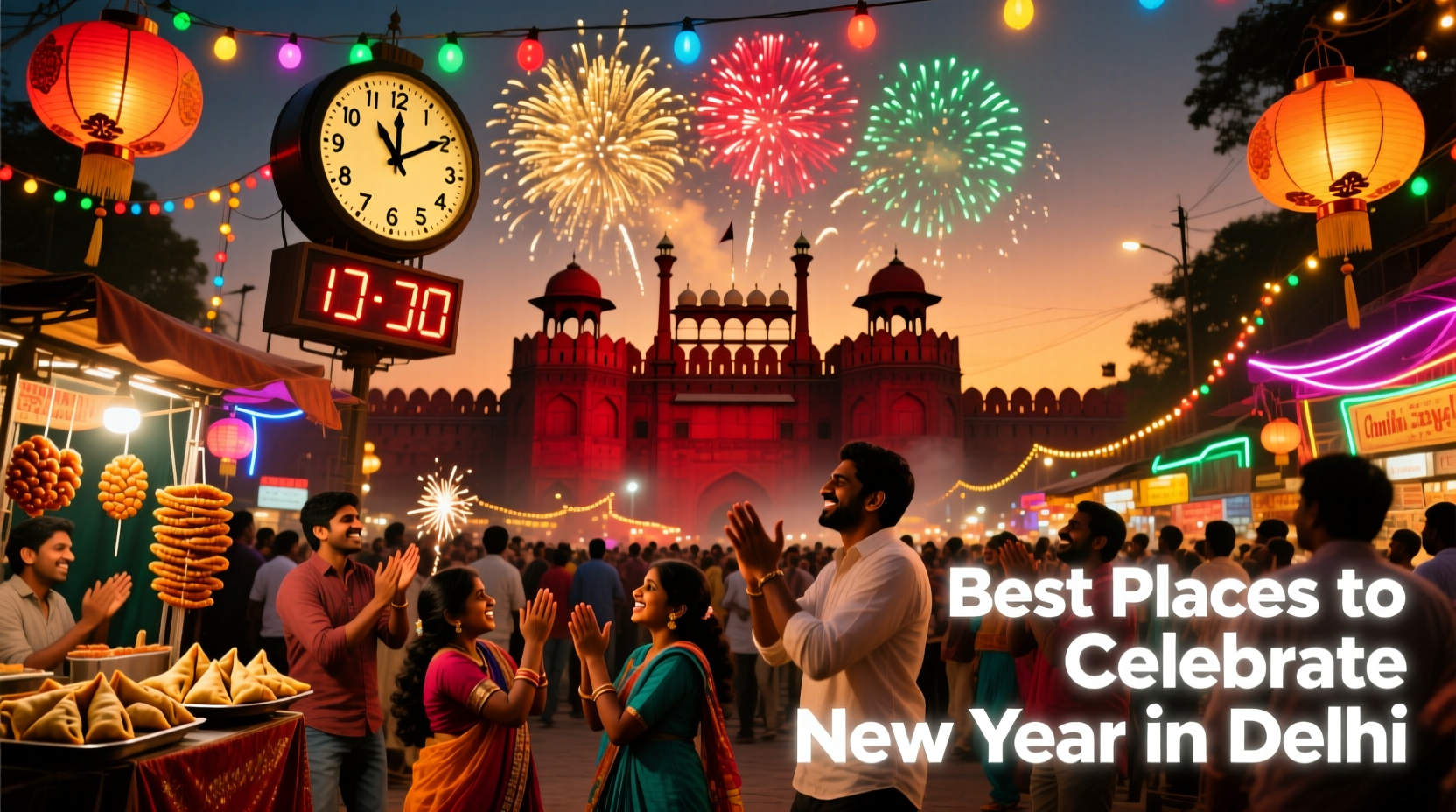 Best Places to Celebrate New Year in Delhi