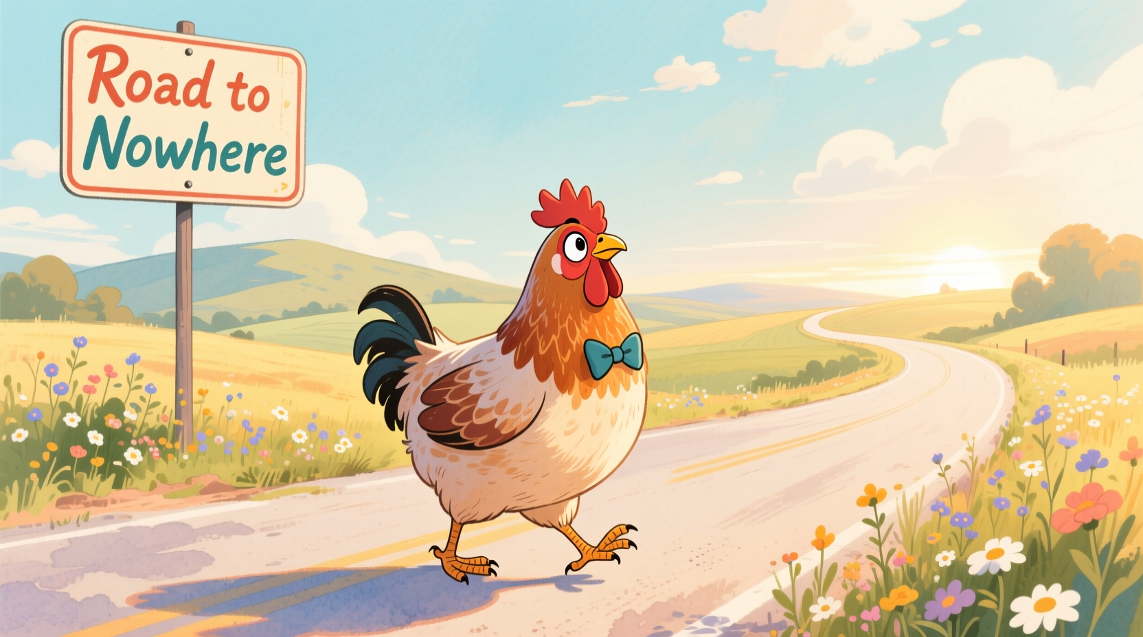 why did the chicken cross the road exploring the famous riddle