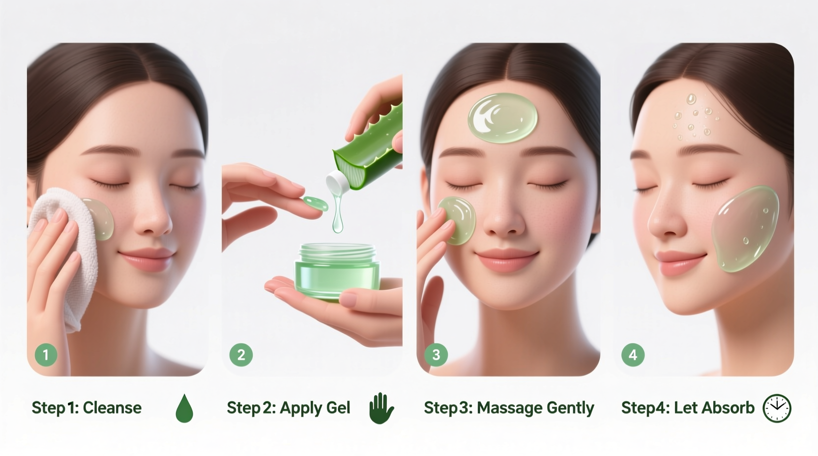 How to Apply Aloe Vera Gel on Face Correctly