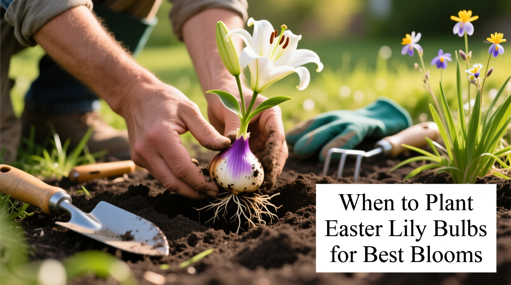 when to plant easter lily bulbs