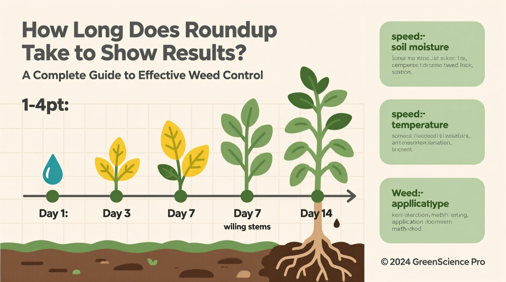 how long does roundup take to show results a complete guide to effective weed control