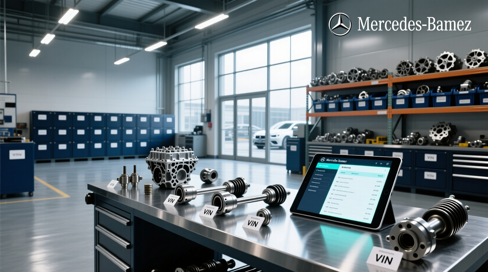 How to Use a Mercedes Parts Catalog by VIN to Find Correct OEM Parts