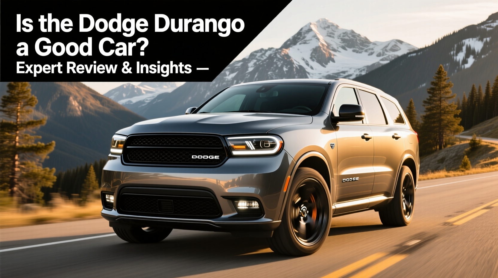 Is the Dodge Durango a Good Car? Expert Review & Insights
