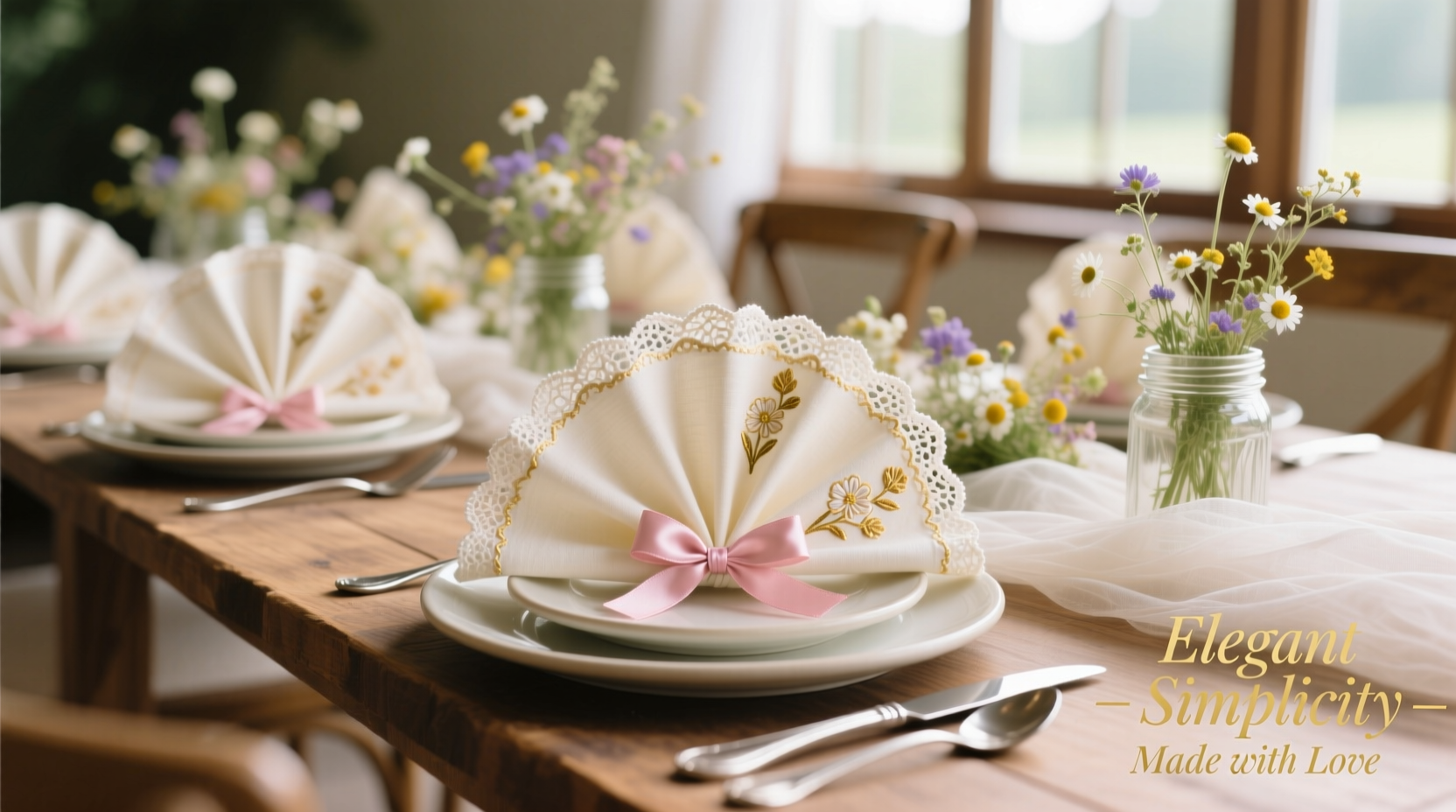 how to make napkins for wedding