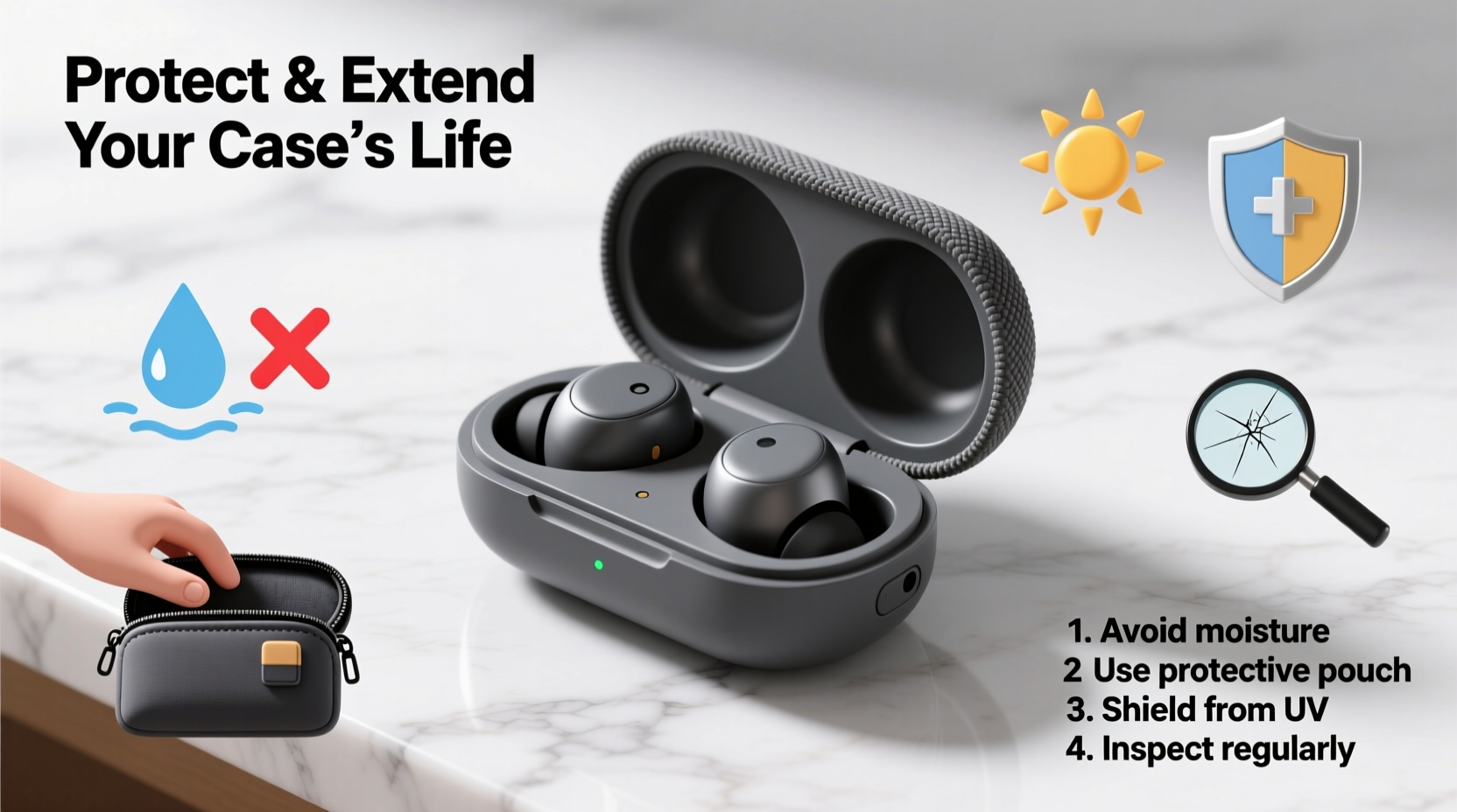 essential strategies to protect and extend the life of your headphone case