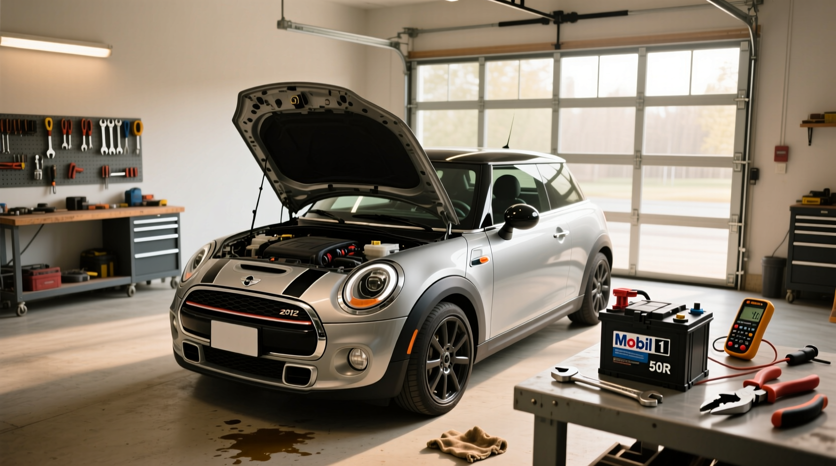 2012 mini cooper battery replacement guide