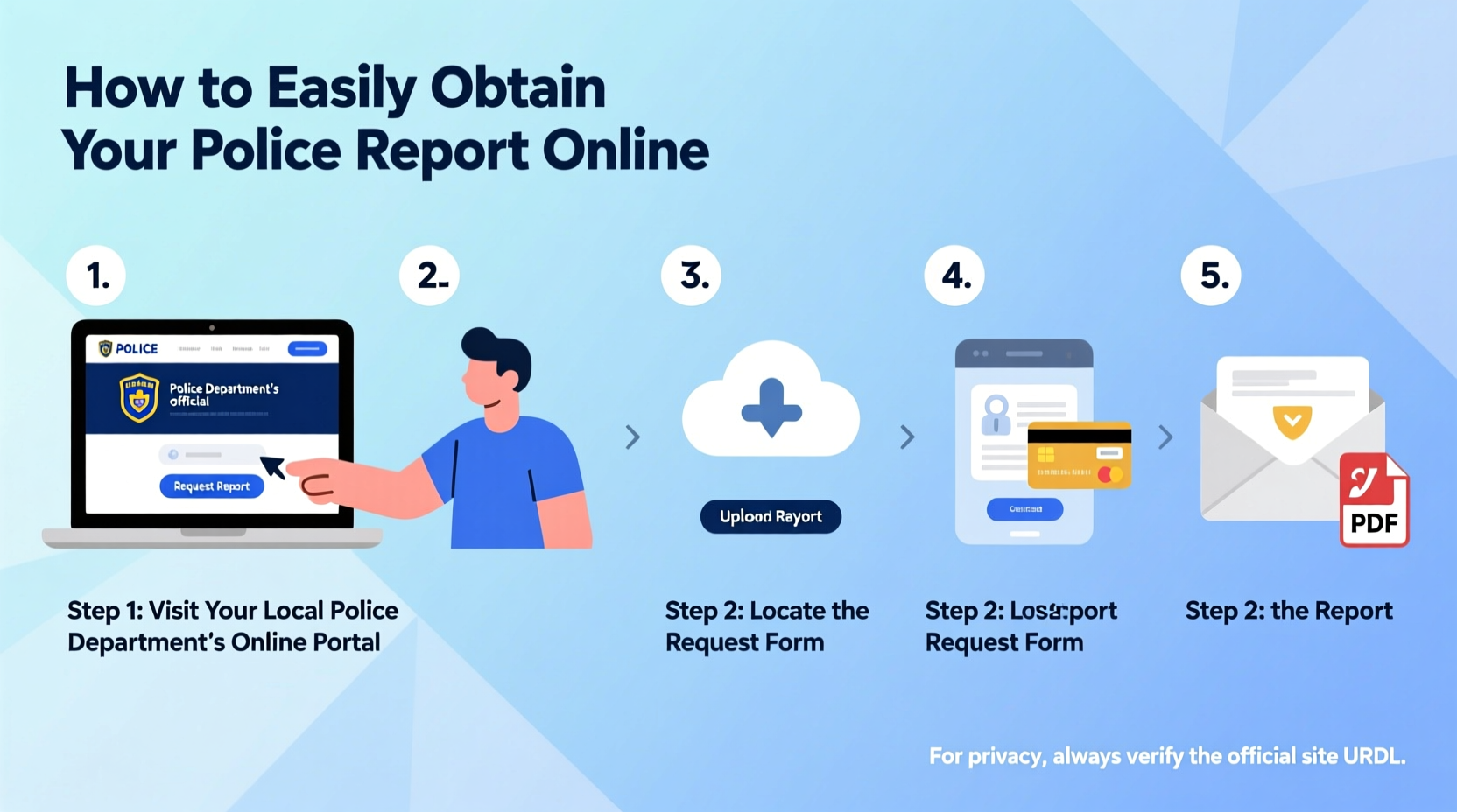 how to easily obtain your police report online a step by step guide